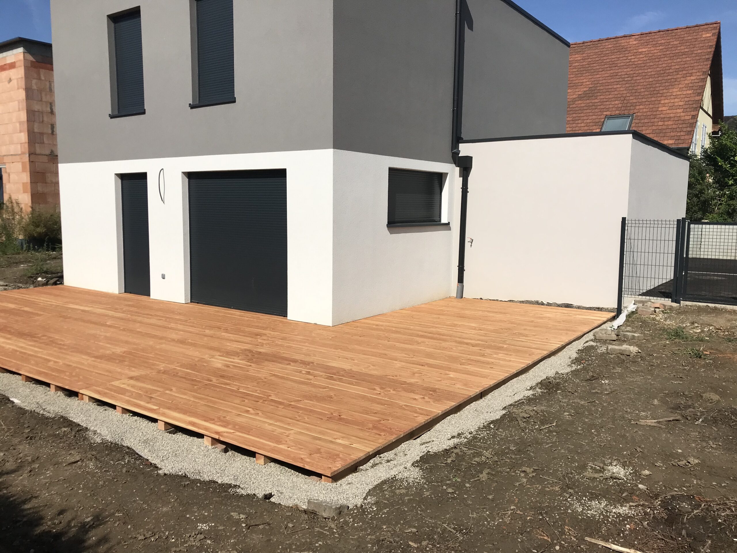 Comble aménagé isolé : ossature bois et membrane d'étanchéité à l'air